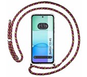 Funda Colgante Xiaomi Poco M6 4G Rosa / Dorado
