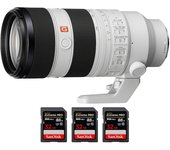 FE 70-200mm F2.8 GM OSS II + 3 SanDisk 32GB Extreme PRO UHS-II SDXC 300 MB/s + PDF MCZ DIRECT 20 TÉC