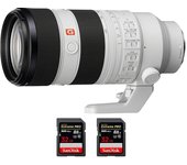 FE 70-200mm F2.8 GM OSS II + 2 SanDisk 32GB Extreme PRO UHS-II SDXC 300 MB/s + PDF MCZ DIRECT 20 TÉC