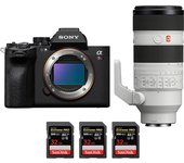 Alpha 7R V + FE 70-200mm f/2.8 GM OSS II + 3 SanDisk 32GB Extreme PRO UHS-II SDXC 300 MB/s + PDF MCZ