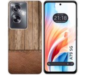 Funda Silicona Oppo A79 5G Madera 09