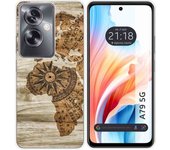 Funda Silicona Oppo A79 5G Madera 07