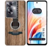 Funda Silicona Oppo A79 5G Madera 11