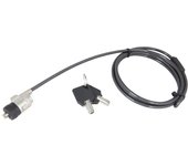 Urban Factory CRS11UF cable antirrobo Negro, Gris 1,5 m