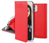 Funda Folio para Samsung Galaxy A33 5G Soporte con Función Magnética Rojo