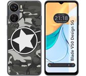 Funda Silicona Zte Blade V50 Design 5G Camuflaje 02