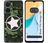 Funda Silicona Zte Blade V50 Design 5G Camuflaje 01