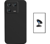Kit de soporte de automóvil magnético + cubierta de silicona líquida