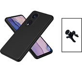 Kit de soporte magnético de automóvil fortalecido + cubierta de silicona líquida