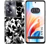 Funda Silicona Oppo A79 5G Snow Camuflaje