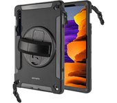 Carcasa Samsung Galaxy Tab S7 11.0 con Asa/Soporte 4Smarts – Negro