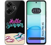 Funda Silicona Xiaomi Poco M6 4G Summer