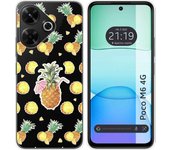 Funda Silicona Xiaomi Poco M6 4G Piña