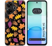 Funda Silicona Xiaomi Poco M6 4G Otoño
