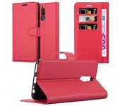 Funda Libro para Huawei MATE 10 LITE en ROJO CARMiN - Cubierta Proteccion con Cierre Magnetico, Tarjetero y Funcion de Suporte - Etui Case Cover Carcasa