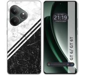 Funda Silicona Realme GT 6 / GT 6T 5G Mármol 01