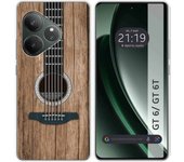 Funda Silicona Realme GT 6 / GT 6T 5G Madera 11