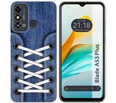 Funda Silicona ZTE Blade A53 Plus Zapatillas 01
