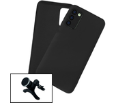 Kit de soporte magnético de automóvil fortalecido + cubierta de silicona líquida