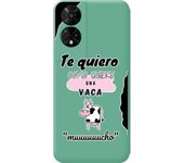 Funda Silicona Verde TCL 50 5G Vaca