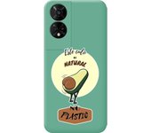 Funda Silicona Verde TCL 50 5G Culo Natural