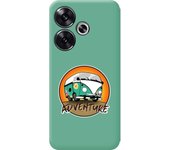 Funda Silicona Verde Xiaomi Poco F6 5G Adventure