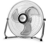 Orbegozo PW 1240 ventilador Negro, Acero inoxidable