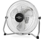 Orbegozo PW 1230 ventilador Negro, Acero inoxidable