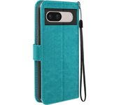 Funda para Pixel 8a con muñequera Solapa multifunción Turquesa
