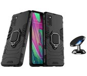 Kit de soporte magnético de automóvil + 3x1 Cubierta de defensor militar