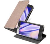 Funda Libro para ZTE BLADE L7 en MARRoN CAFe - Cubierta Proteccion con Cierre Magnetico, Tarjetero y Funcion de Suporte - Etui Case Cover Carcasa
