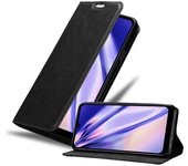 Funda Libro para LG K40s en NEGRO ANTRACITA - Cubierta Proteccion con Cierre Magnetico, Tarjetero y Funcion de Suporte - Etui Case Cover Carcasa