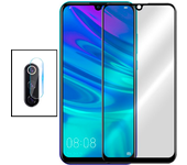 Película de Camara trasera + Vidretes templado 5D Cubierta completa para Huawei Honor 20 Lite