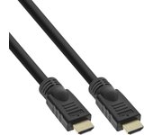 InLine 17512Q cable HDMI 12,5 m HDMI tipo A (Estándar) Negro