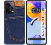 Funda Silicona Xiaomi Redmi Note 12 Pro+ Plus 5G Vaquero