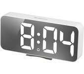 Reloj despertador meteorologico MyTime Echo FXL - blanco