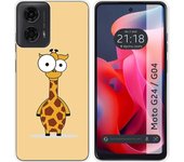Funda Silicona Motorola Moto G04 / G24 Jirafa