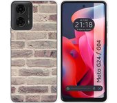 Funda Silicona Motorola Moto G04 / G24 Ladrillo 01