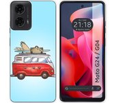 Funda Silicona Motorola Moto G04 / G24 Furgoneta