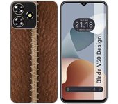 Funda Silicona Zte Blade V50 Design 4G Cuero 01