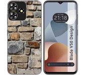 Funda Silicona Zte Blade V50 Design 4G Ladrillo 03