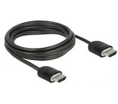 DeLOCK 84965 cable HDMI 3 m HDMI tipo A (Estándar) Negro