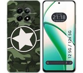 Funda Silicona Realme 12 5G / 12x 5G Camuflaje 01