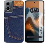 Funda Silicona Motorola Moto G34 5G Vaquero
