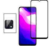 Película de Camara trasera + Vidrio templado 5D Cubierta completa para Samsung Galaxy A22 5G