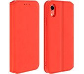 Funda iPhone XR libro billetera F. Soporte – Rojo