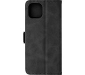 Funda Samsung Galaxy A03 Polipiel Tarjetero Doble lengüeta magnética Negro