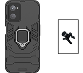 Kit de soporte magnético de automóvil fortalecido + 3x1 Cubierta de defensor militar