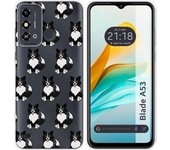 Funda Silicona Zte Blade A53 Perros 07