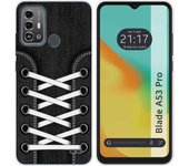 Funda Silicona Zte Blade A53 Pro Zapatillas 02